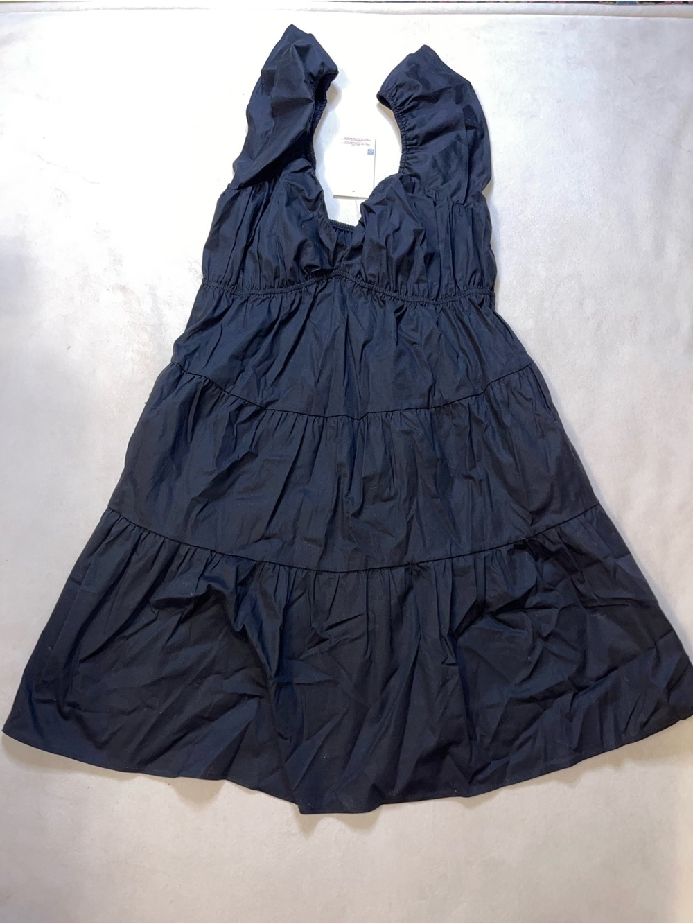 Motherhood Navy Tiered Maternity Sundress